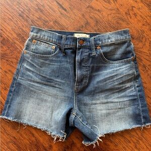 Madewell High-Rise Denim Shorts